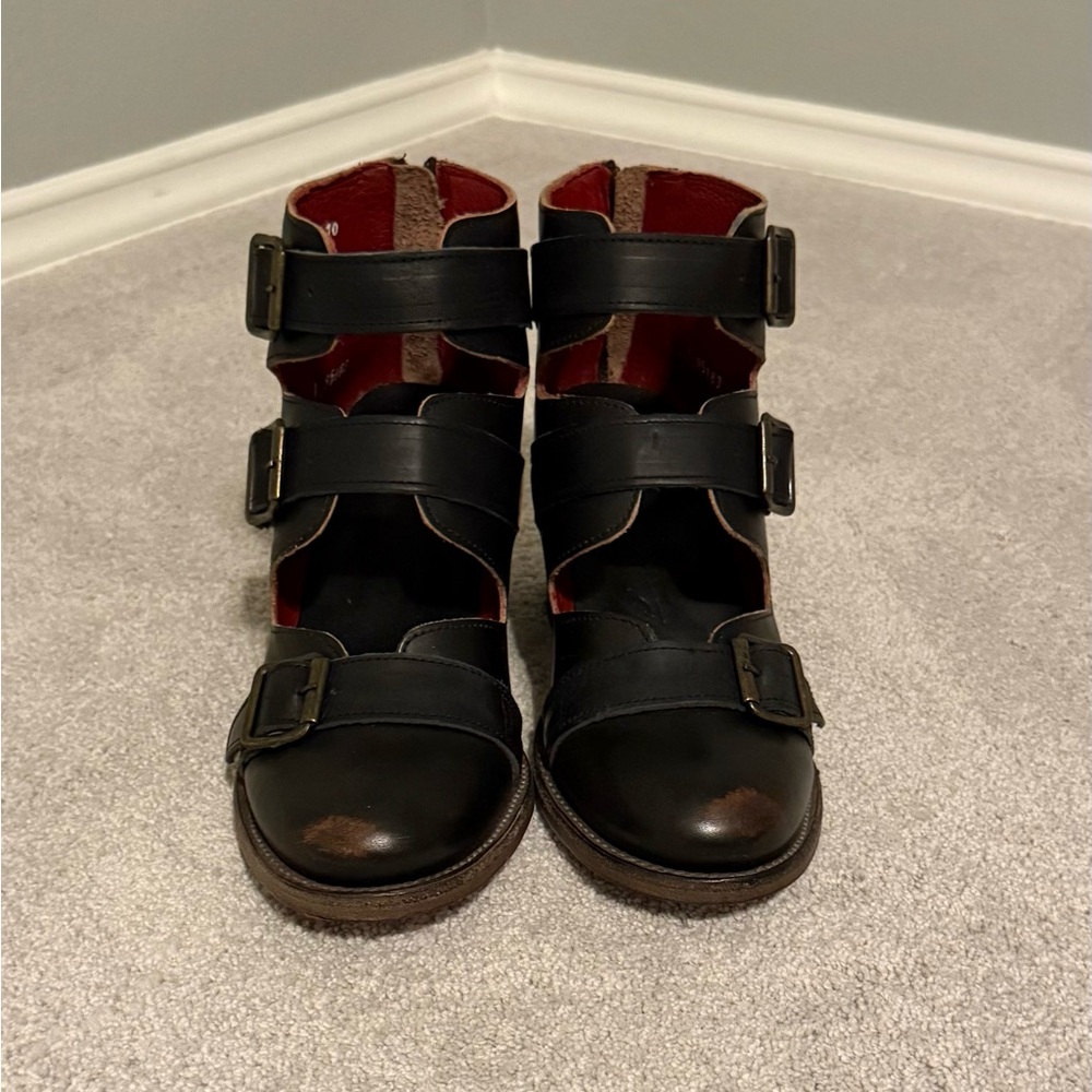 NIB Freebird Charlotte Boots Black Size 10 - Picture 3 of 10
